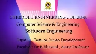 Feature Driven Development-Lecture 25