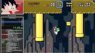 Super Mario World, No Cape, No Starworld in 44:03