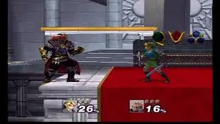 Super Smash Bros Legacy TE 2.5 Hyrule Warriors Link VS Hyrule Warriors Ganondorf