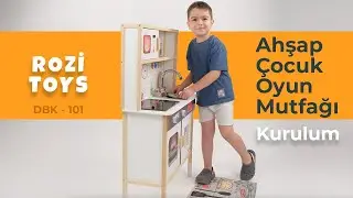 Ahşap Çocuk Oyun Mutfağı Kurulum (DBK - 101)