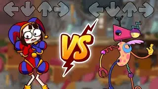 FNF: GLITCH POMNI vs ZOOBLE // TADC mod █ Friday Night Funkin' █
