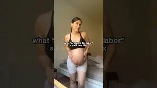 I’m 💯 ready for labor 💪🏼 #givingbirth
