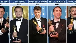 Actor Oscar Winners in Academy Award History   1929 -2022 | Comparison