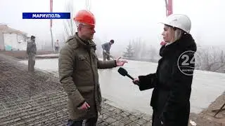 Липецкая область восстанавливает многоэтажки в Мариуполе
