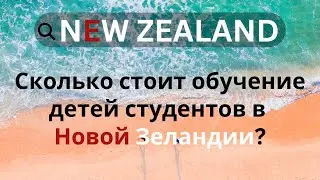 Сколько стоит обучение детей студентов в Новой Зеландии?