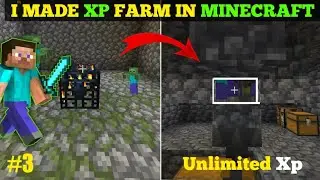 I MADE SPAWNER XP FARM IN MINECRAFT || 