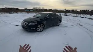2012 FORD TAURUS SHO POV with a broken exhaust😭🙏🏼 (loud turbo sounds and hard pulls!)