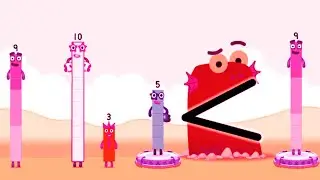 Numberblocks Learning Academy #47 - Numberblocks 9 10 3 - Numberblocks Magic Run - Numberblocks Game