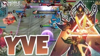 YVE SOLO RANK SAMPE SETENGAH JAM | YVE GAMEPLAY | MOBILE LEGENDS