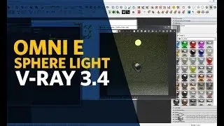 OMNI E SPHERE LIGHTS QUAL A DIFERENÇA? | V-RAY 3.4 | AULA 05 de 15