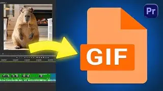 How to Export GIFs in Premiere Pro | Easy Way