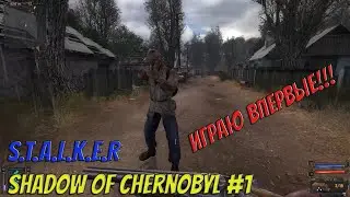 STALKER : Shadow of Chernobyl | Прохождение | #1 | Первый взгляд в 2022г.