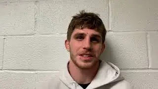 Oklahoma State 125-pounder Trevor Mastrogiovanni after Cowboys-Oregon State — Jan. 8