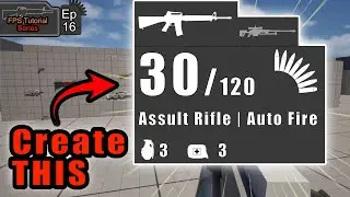 How To Make a Cool Ammo Counter in Unreal Engine 5