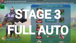 Limited Challenge Stage 3 Vengeful Centaur..full auto..Tarkus Past..Lords mobile