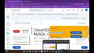 GSP151-Cloud SQL for MySQL: Qwik Start