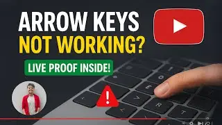 YouTube Arrow Keys Not Working on Windows? 🔄💻 Fix It with Live Proof!