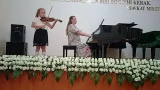 Н.Бакланова. Мазурка. Ольга Галаян - скрипка. Виктория Терновых - фортепиано.