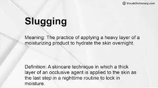 Slugging Meaning