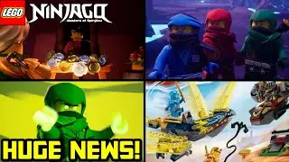 Cole's Death, New Trailer, Set Pictures! Ninjago Dragons Rising News Recap! 🐉