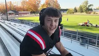 School District of Sevastopol QB/LB Logan Schuh talks about his four touchdown day against Suring