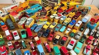 AMAZING VINTAGE DIECAST MODEL CAR COLLECTION - Matchbox, Dinky Toys, Corgi Toys & Others