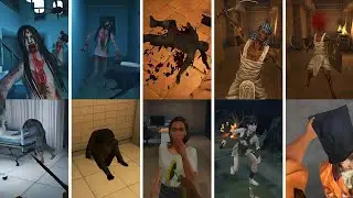 Endless Nightmare 1 2 3 4 5 All Jumpscares | Jumpscares of Endless Nightmare