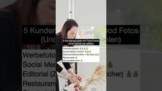 Du willst als Food Fotograf:in arbeiten? Dann sind das deine Kunden! 
