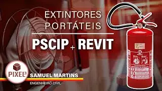 Como dimensionar os extintores portáteis no Revit