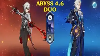 C0R0 Neuvillette & C0R1 Arlecchino - Abyss 4.6 DUO , Floor 12, 9 Stars
