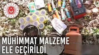 Irak Kuzeyi Hakurk’ta PKK'ya Ait Çok Sayıda Mühimmat ve Muhtelif Malzeme Ele Geçirildi