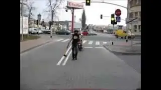 Never honk a lumberjack.. Especially if he is Russian !