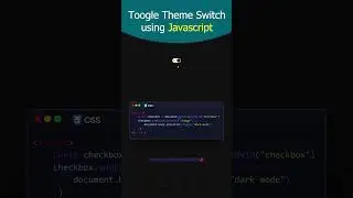 Dark Mode Magic! Toggle Themes with JavaScript in Minutes