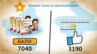 Промо ролик для Kinder Chocolate