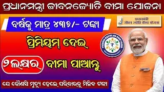 Pradhan Mantri Jeevan Jyoti Bima Yojana (PMJJBY): Financial Security for All | Explained in Odia