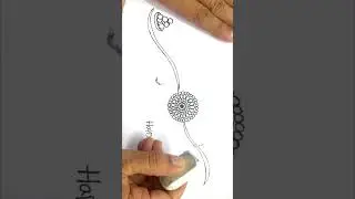 Happy Raksha Bandhan Status 2023 | Mehandi Design Short | Mandala Art Status | Raksha Bandhan Rakhi