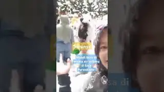 serunya mandi busa di tempat wisata baru di purwakarta