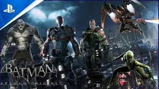 Batman: Arkham Origins - All Boss Fights | PS3