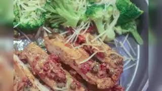 Курица со сливочным соусом из каперсов — Кето рецепт