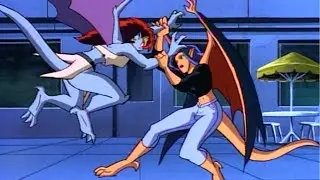 Elisa Maza vs. Demona [Gargoyles - S2E05 - 