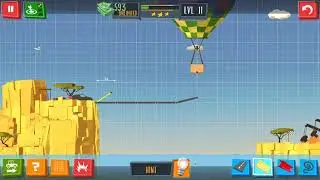 Build a bridge level 11 perfect 3star.build a bridge gameplay #12