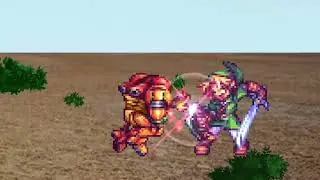 Link vs Samus| Sprite Animation ᴠꜱ ꜱᴛᴇᴠᴇᴄʟᴇᴀʀʟʏ 