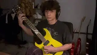 Pantera - Domination guitar cover but INSANE breakdown 😰😱😱