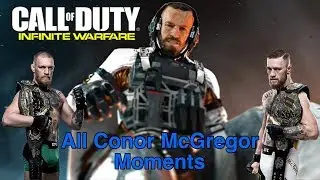 Call Of Duty Infinite Warfare - All Conor McGregor Moments