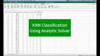 KNN Classification Using Analytic Solver