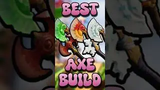 The BEST Battleaxe Build in Grounded #shorts #grounded