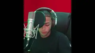 DD Osama In The Studio Recording The Song “MIA” 