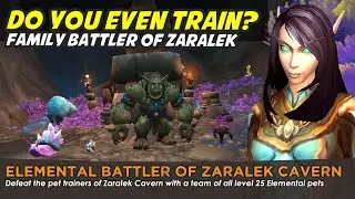 Trainer Orlogg (Elemental team) - Family Battler of Zaralek Cavern