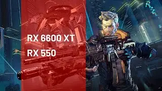 RX 6600 XT vs RX 550 | Testing 13 games with Ultra settings