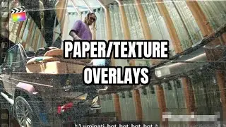 TEXTURE OVERLAYS In Final Cut Pro X!